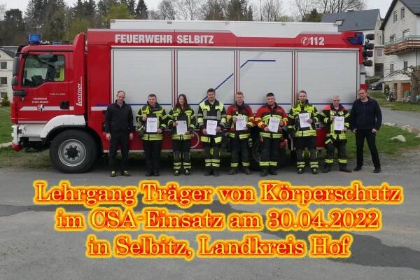 CSA-Lehrgänge 2022 Praxis - KFV-Hof