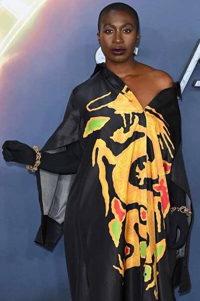 Vivienne Acheampong attends "The Sandman" World Premiere at BFI Southbank on August 03, 2022 in London, England.