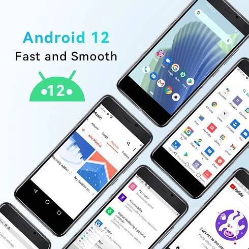 Cubot J20, 4palcový smartphone s mini obrazovkou, Android 12, 2/3 GB RAM, 16/32 GB ROM, Dual SIM Dual 4G Cellulares, 2350mAh baterie, GPS