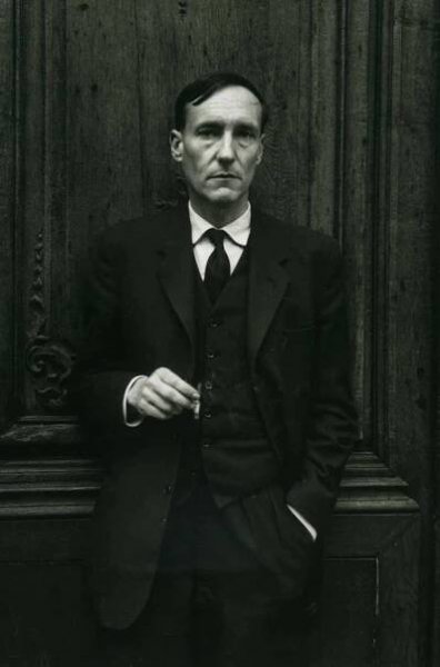 William Burroughs at the Institut Française (Naked Lunch Launch series, Paris), 1959 Photo: © Brion Gysin.