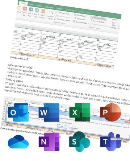 Manuály ke kurzům MS Excel a MS Office