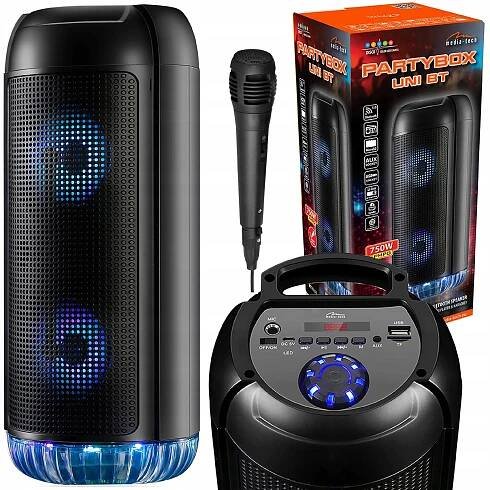 BEZDRÁTOVÝ REPRODUKTOR BLUETOOTH BOOMBOX OZVUČOVACÍ MOBILNÍ SYSTÉM MP3