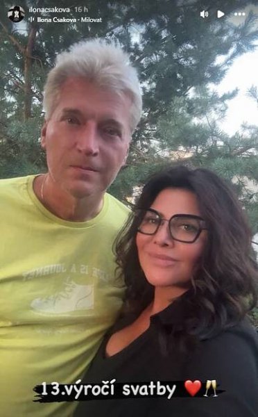 Ilona Csáková se svým manželem Radkem slaví 13. výročí svatby: Pochlubila se zamilovaným foto - Zivot