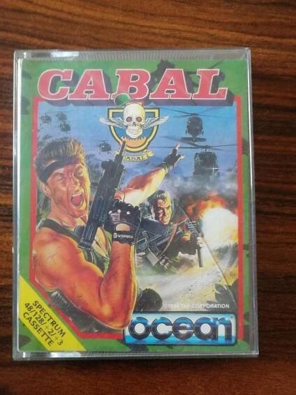 HRA NA ZX SPECTRUM - CABAL - Počítače a hry