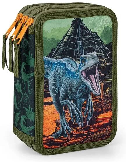 Penál 3 p. prázdný Jurassic World