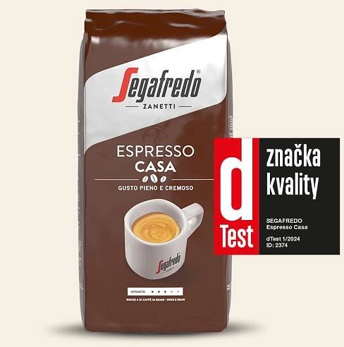 Segafredo získalo Značku kvality dTest - Gastro&Hotel