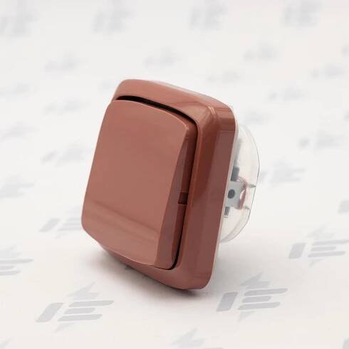 TANGO IP44 Kompletní vypínač č. 6/0 s rámečkem 3558A-86940 R2
