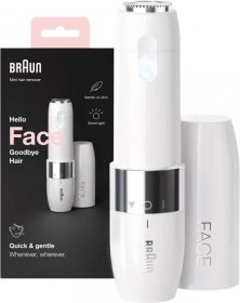 Braun Face Mini Hair Remover FS1000, Elektrický odstraňovač chloupků na obličeji pro ženy