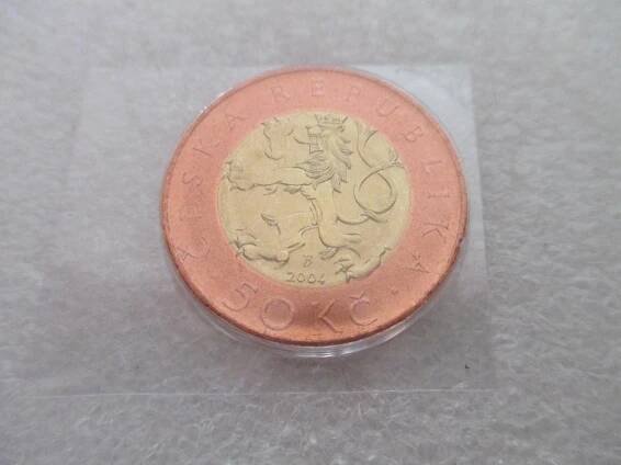 Mince 50 kč 2004 UNC - VZÁCNÁ - TOP STAV - Numismatika