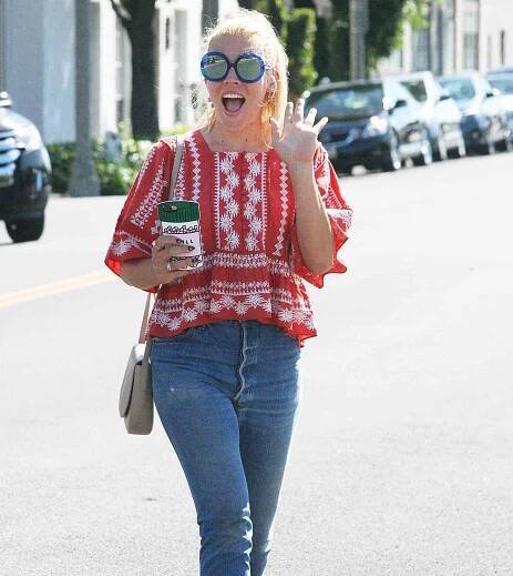 Exclusive... Busy Phillips Gets Parking Ticket In Beverly Hills