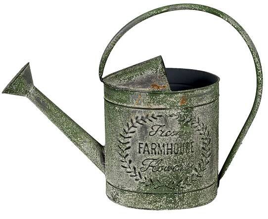 Dekorační plechová konev Farmhouse - 49*18*39 cm Clayre & Eef