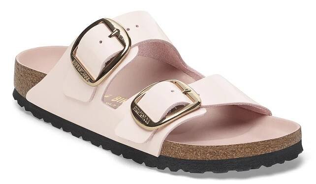 Kožené pantofle Birkenstock Arizona Big Buckle 1029392 růžová SS25