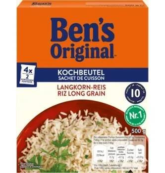 Uncle Ben´s Original Reis 10 Minuten Kochbeutel 0,5 kg