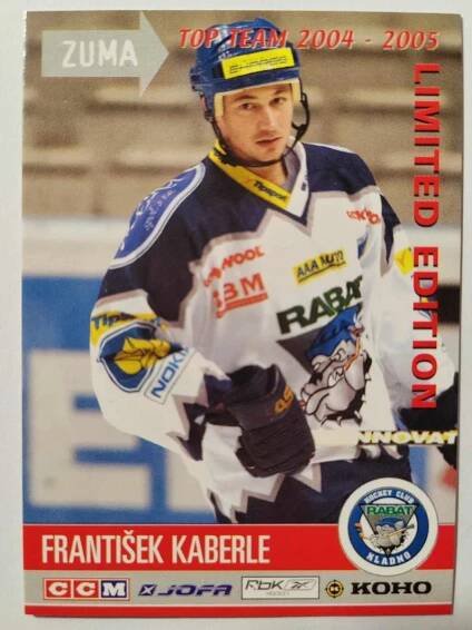 LIMITED EDITION František Kaberle - HC Klano