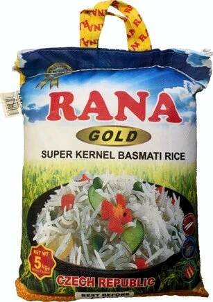 Rana Gold basmati rýže 5 kg od 399 Kč