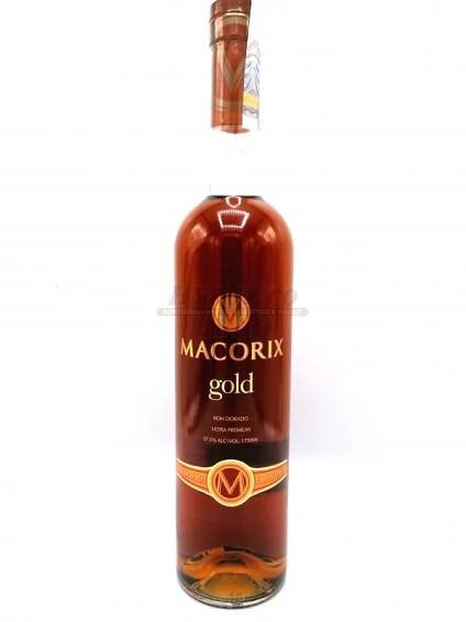 Rum Macorix Gold Rum 1,75l 37,5% - HYVEco Eshop - Specializovaný obchod s Alkoholem 