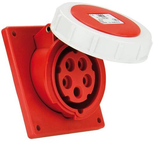 Zásuvka 32A/220V 3-pól. IP67 PC-4232-6