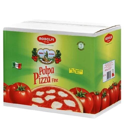 Rajčata jemně drcená (Popla Pizza Fine) exclusive 1x10kg BiB Rodolfi