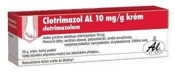 CLOTRIMAZOL  Krém AL 1% 20 g (Plísně) - Jednodruhové