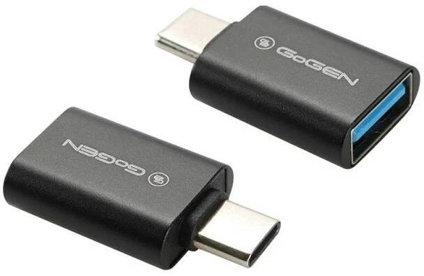 Redukce GoGEN USB-C (M) / USB-A (F) (USBCUSBA01) černá - zánovní - 24 měsíců záruka