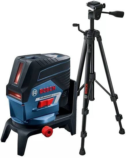 BOSCH Professional Křížový lase samonivelační GCL 2-50 C RM2 BT 150 0.601.066.G02 (4 X AA)