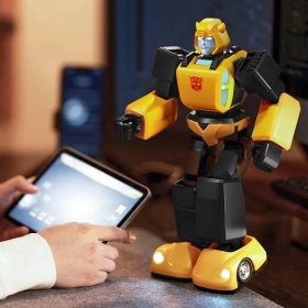 This $400 Bumblebee Transformers robot can dance, kick, and pick itself up from a fall