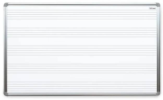 Magnetická tabule 120 x 90 notová osnova ALLboards PREMIUM PL1295L