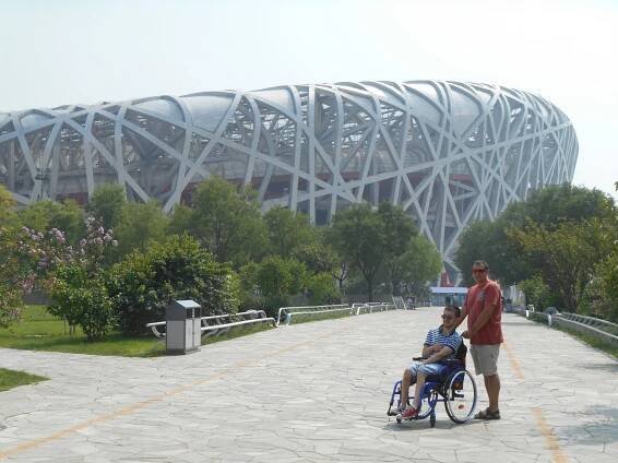 Day 2.5 (Beijing) - The Olympic Park - The Wheelchair Traveller