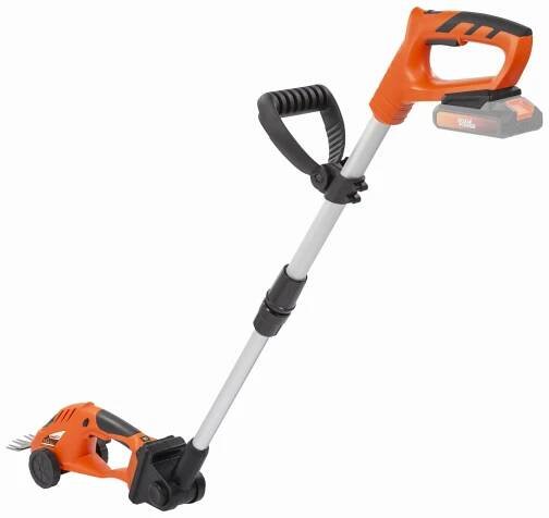 PowerPlus POWDPG75300 AKU plotostřih/zastřihovač trávníků 20V s teleskopickou rukojetí (bez AKU)