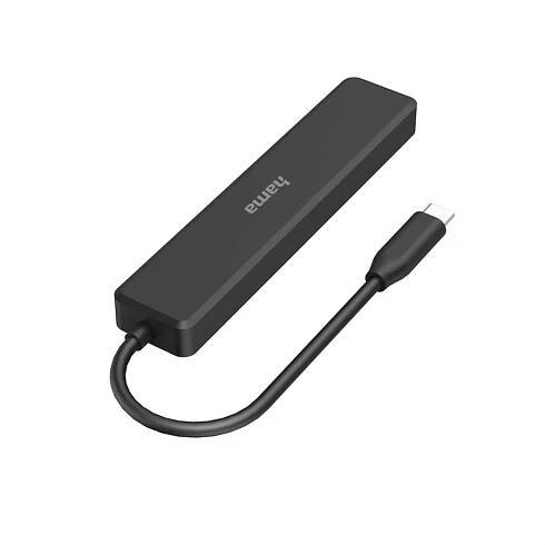 Rozbočovač USB Hama USB-C multiport, 4x USB, 1x HDMI