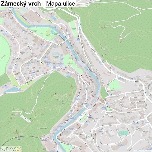 Zámecký vrch - mapy | Kurzy.cz