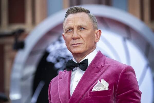 Daniel Craig at a film premiere.