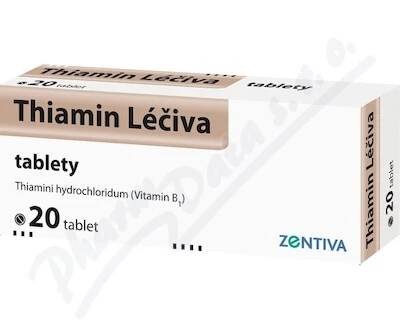 Thiamin Léčiva 50mg tbl.nob.20