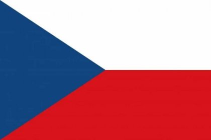 Samolepka vlajka Česká republika