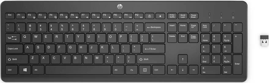 230 Wireless Keyboard HP