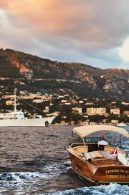 Christina O yacht tender in Monaco