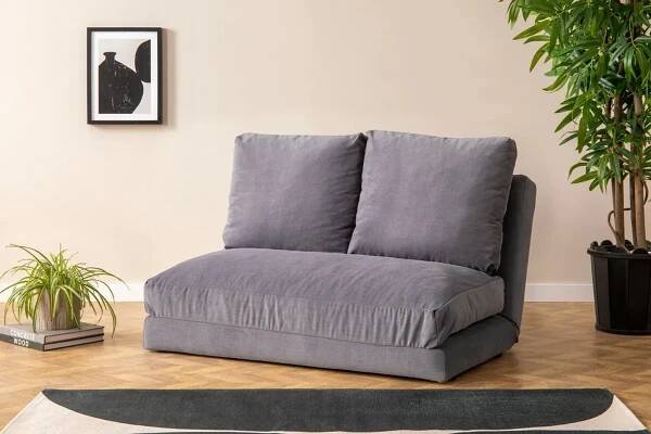 Pohovka futon Tilda (Šedá)