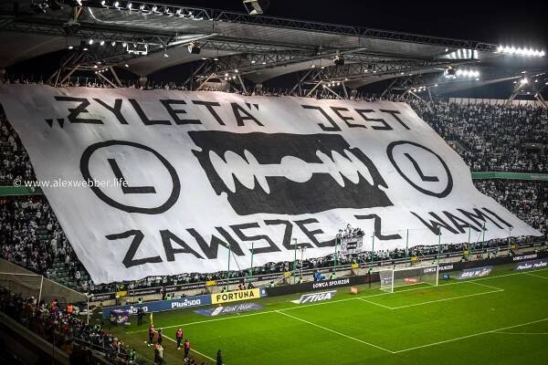 Legia Warszawa v Warta Poznan - %%Żyleta%% Alex Webber
