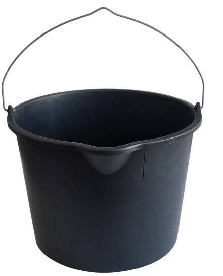 Vědro stavební s výlevkou 12L