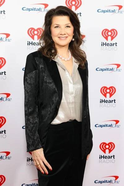 Daphne Zuniga attends the Capital One presentation of KIIS FM's iHeartRadio Jingle Ball 2024 at Intuit Dome on December 06, 2024 in Los Angeles, California