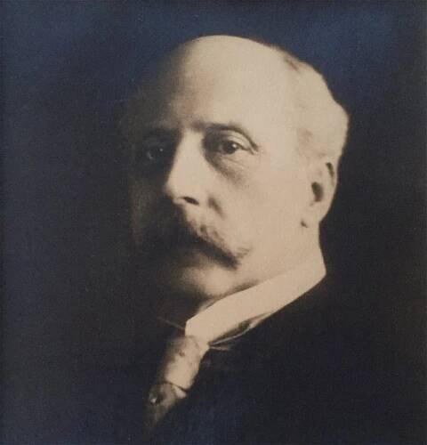 Portrait of Charles Barber Chief engraver of the U.S. Mint