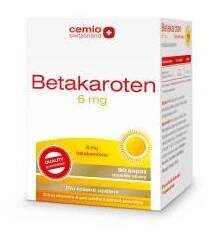 Cemio Betakaroten 6mg 90 kapslí