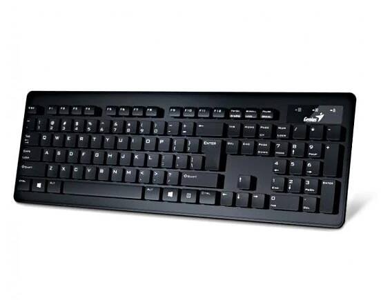 Klávesnice Genius Slimstar 130, černá, CZ/SK  - Vstupní zařízení k PC