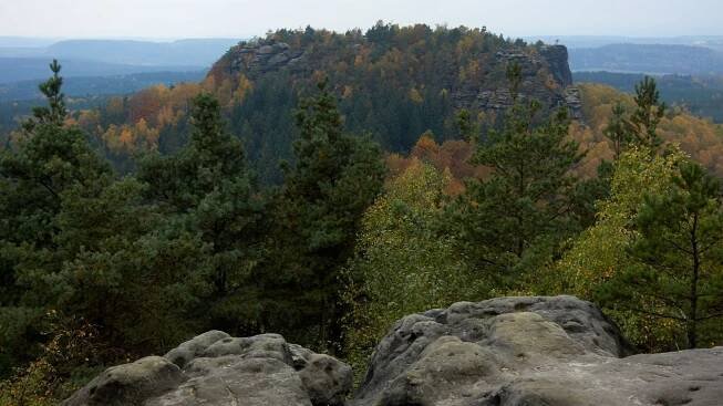 Malerweg – Aussicht vom Papststein