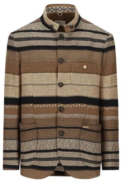 Jacquardblazer mit Streifen Lusandro
