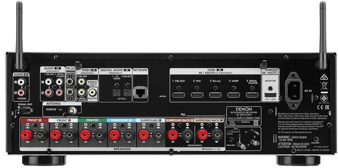 Denon AVR-X1600H DAB - 3