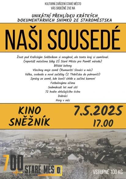Kulturní akce - Oficiální stránky města Staré Město