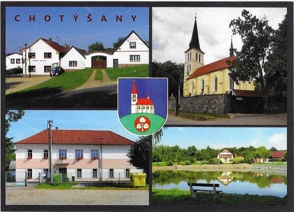 Chotýšany (okr. Benešov) - Pohlednice místopis