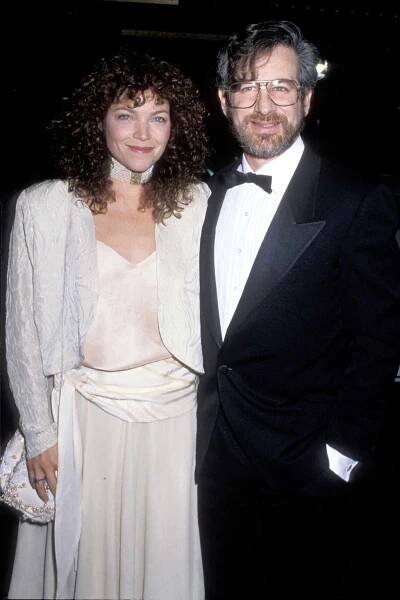 Amy Irving and Steven Spielberg