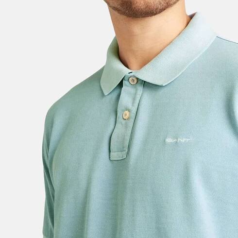 Pánské modré polo triko Gant 55826